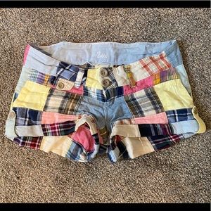 Size 1 plaid shorts